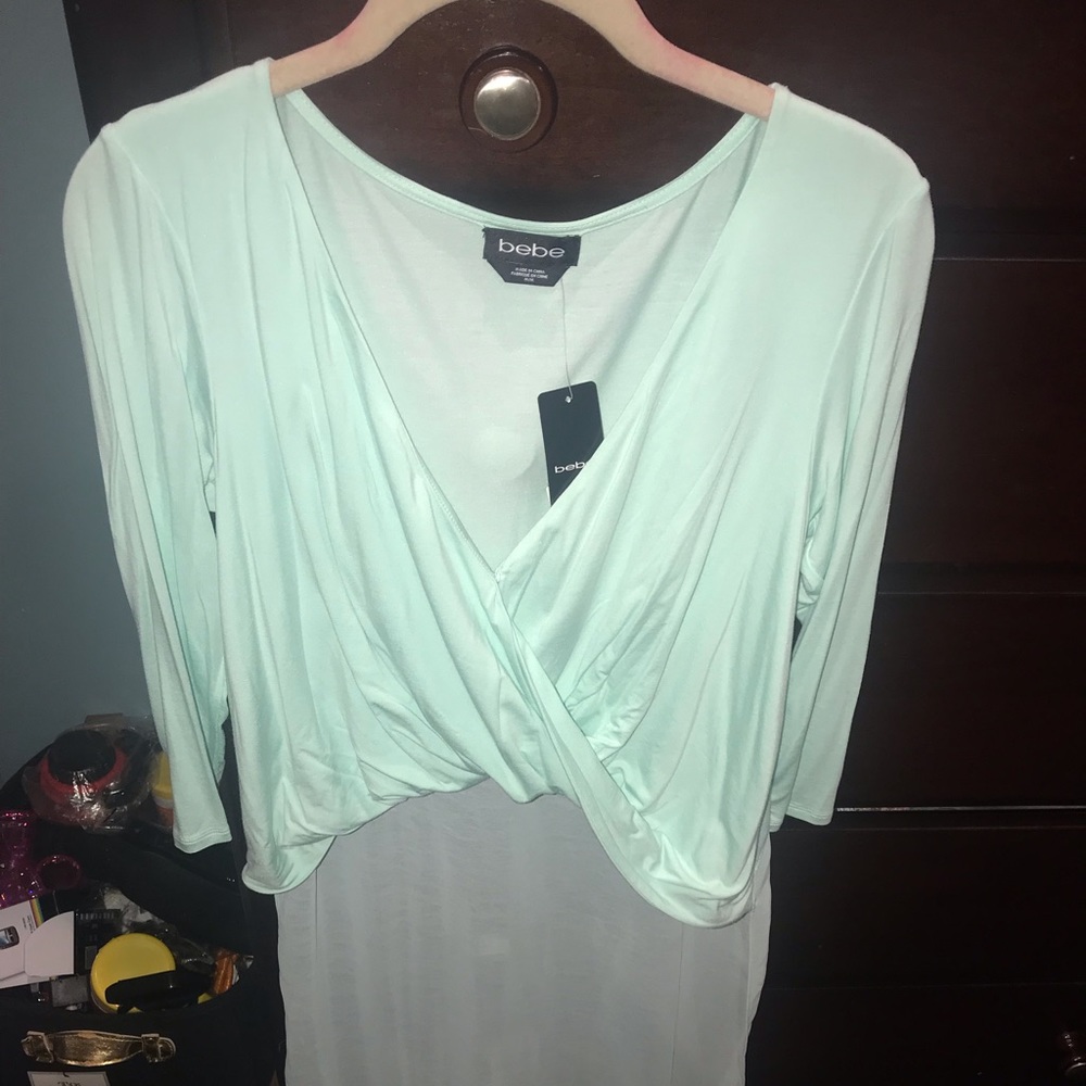 Hi-low crop top